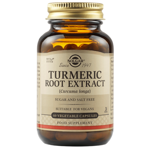 TURMERIC ROOT EXTRACT от Solgar - 60 vegetable capsules